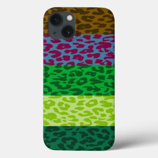 Leopard Print Skin Rand Mönster 4