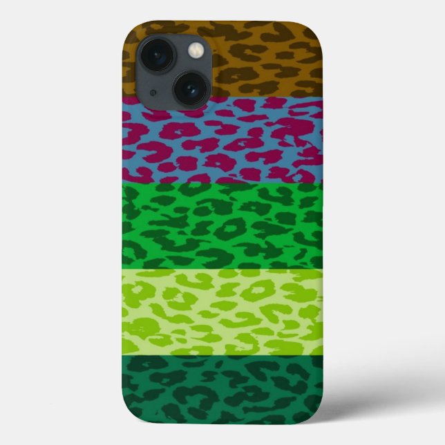 Leopard Print Skin Rand Mönster 4 (Baksida)