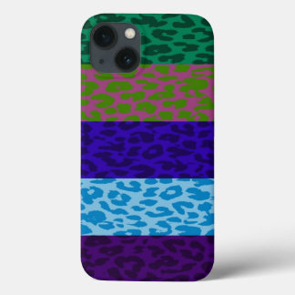 Leopard Print Skin Rand Mönster 5