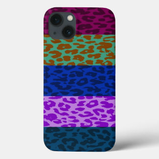 Leopard Print Skin Rand Mönster 6