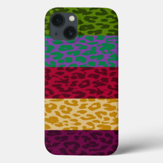 Leopard Print Skin Rand Mönster 7