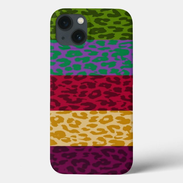 Leopard Print Skin Rand Mönster 7 (Baksida)