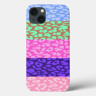 Leopard Print Skin Rand Mönster 9