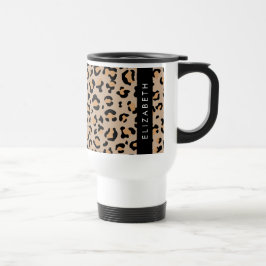Leopard Print, Spots, Brown Leopard, ditt namn Resemugg