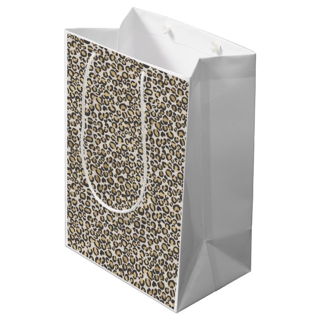 Leopard Print Spots Chic Neutralt Trending Animal (Baksidan Vinklad)