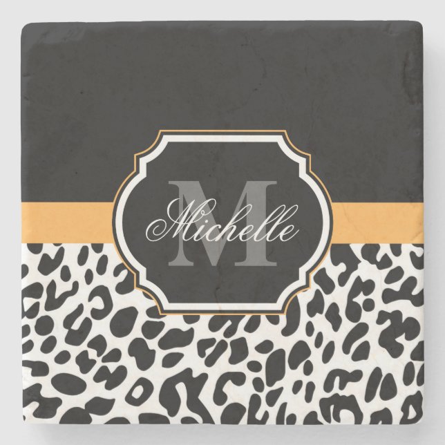 Leopard Print Stenunderlägg (Framsidan)