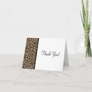 Leopard Print Tack Kort