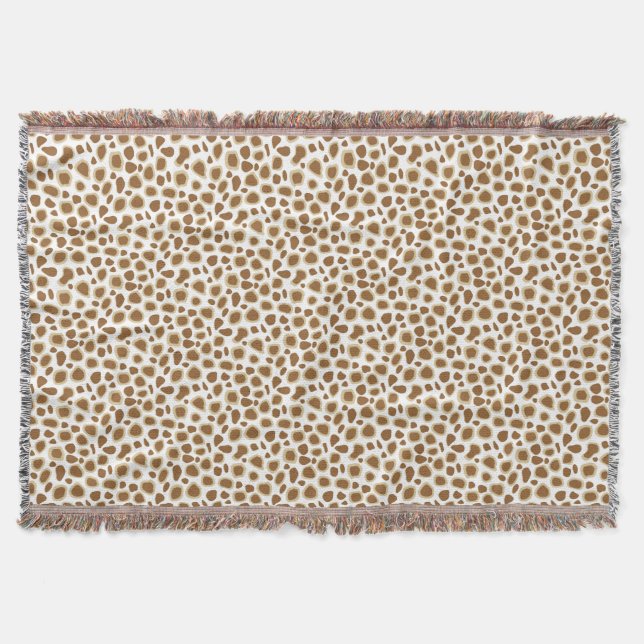 Leopard Print - Taupe Tan and White Filt (Framsidan)