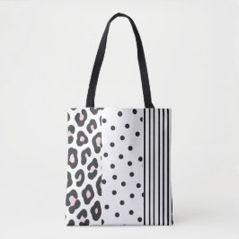 Leopard Print Tote Bag Tygkasse