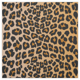 Leopard print tyg