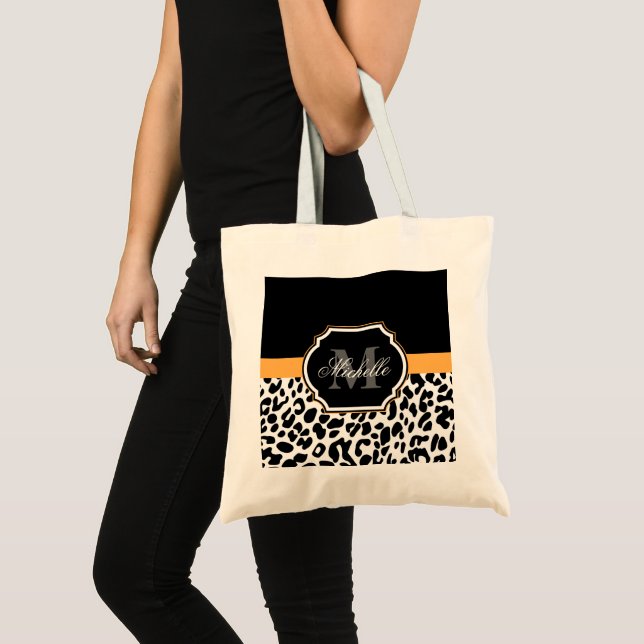 Leopard Print Tygkasse (Framsida (produkt))