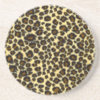 Leopard Print Underläggs Underlägg Sandsten