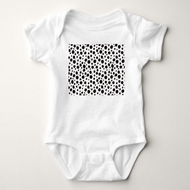 Leopard Print Vintage Sömlös design T Shirt (Framsida)