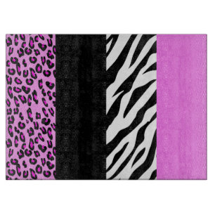 Leopard Print, Zebra tryck, Animal Print, Rosa