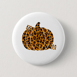 Leopard Pumpkin / Fallsäsong Knapp