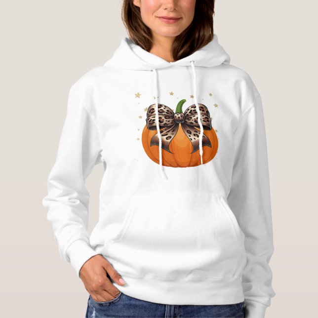 Leopard Pumpkin T Shirt (Framsida)