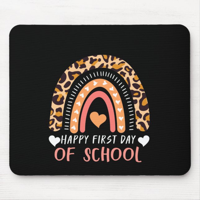 Leopard Rainbow Kindergarten Teacher Musmatta (Framsidan)