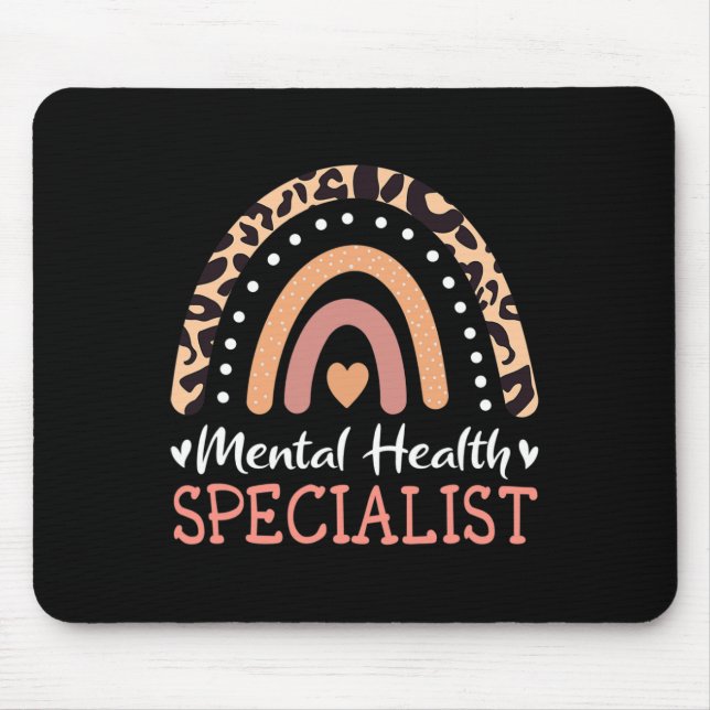 Leopard Rainbow Mental Health Specialist Musmatta (Framsidan)