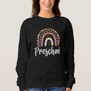 Leopard Rainbow Preschool Back to school Lacher T Shirt