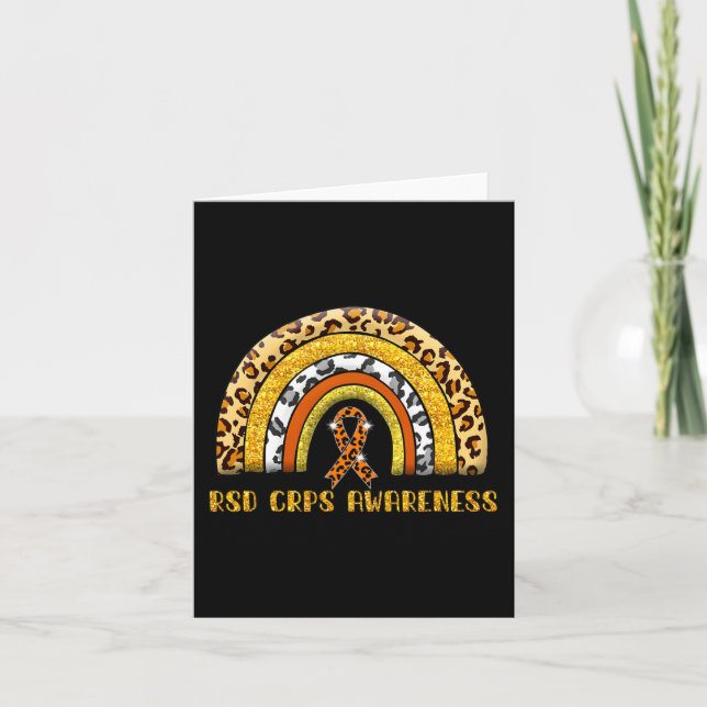 Leopard Rainbow RSD CRPS Warrior Kort (Framsida)