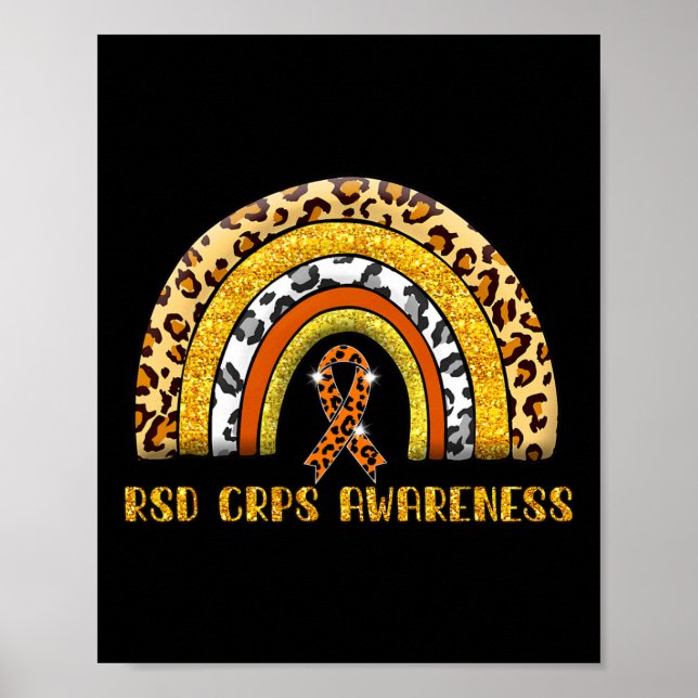 Leopard Rainbow RSD CRPS Warrior Poster (Framsidan)