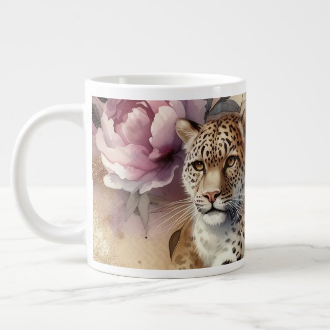Leopard & Ro Mugg Jumbo Mugg (Vänster)