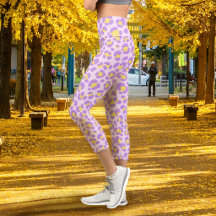 Leopard Rosa Lila Gul