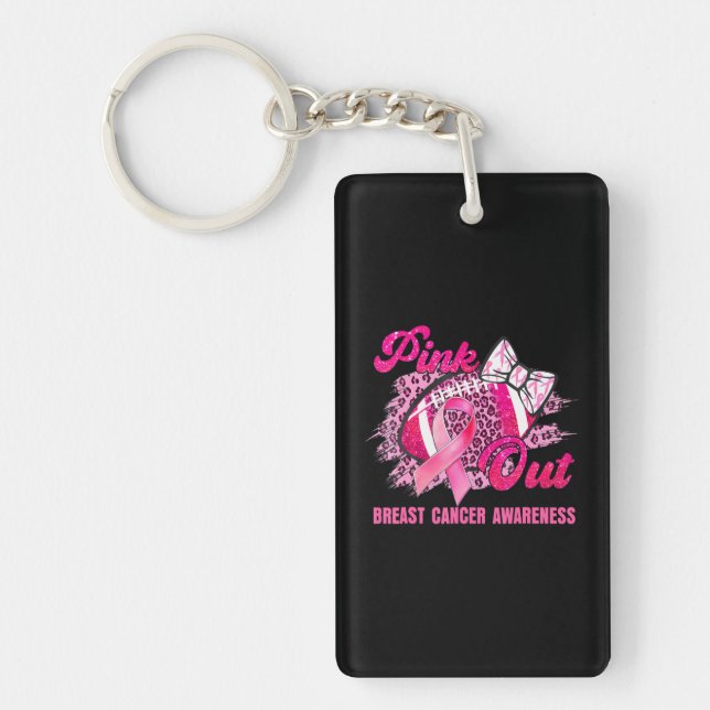 Leopard Rosa Out Football Tackle Breast Cancer (Framsidan)