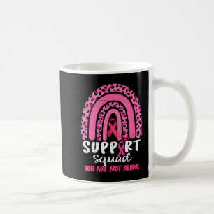 Leopard Rosa Rainbow Support Squad Breast Cancer A Kaffemugg
