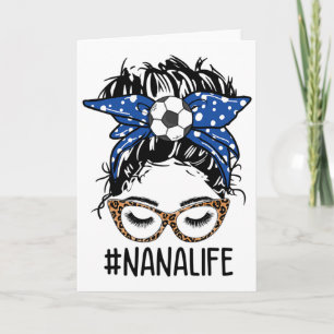 Leopard Röscha Fotboll Nanas Matchdag Mors Dag Kort