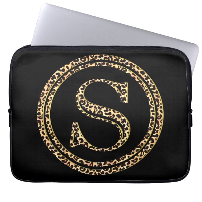 Leopard S Laptop Fodral (Framsidan)