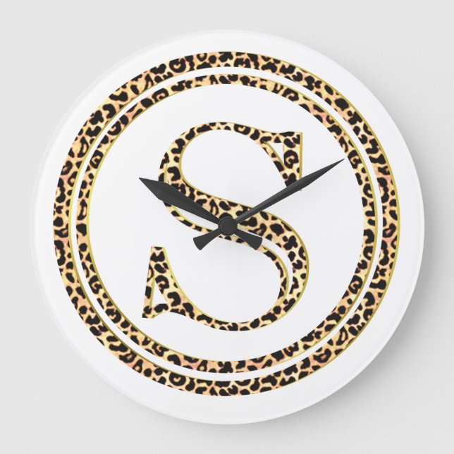 Leopard S Stor Klocka (Framsida)