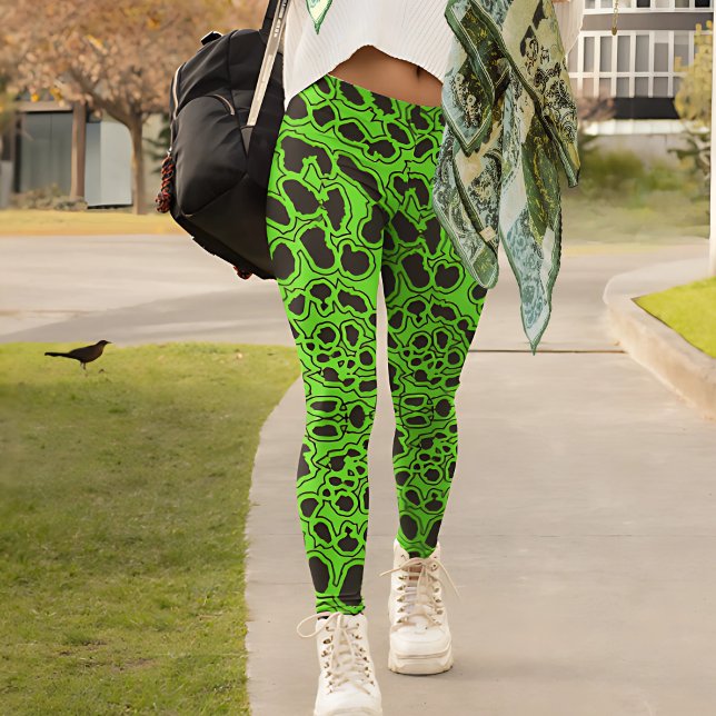 Leopard Safari Print Leggings (Skapare uppladdad)