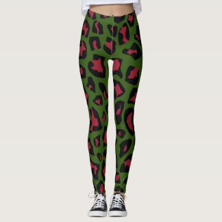 Leopard Seamless Mönster Leggings