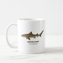 Leopard Shark - Marine Animals of California Kaffemugg