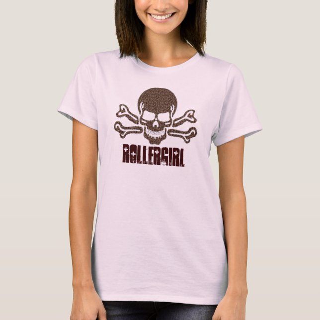 leopard, skalle och korsben tee shirt (Framsida)