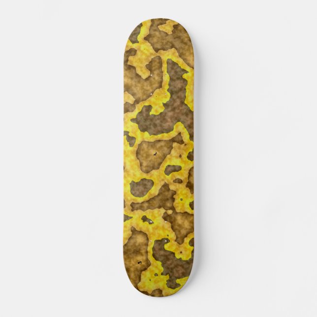 Leopard Skateboard Bräda 20,5 Cm (Framsida)