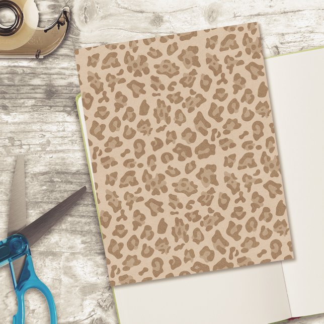 Leopard Skin Animal Print Scrapbook Cardstock (Skapare uppladdad)