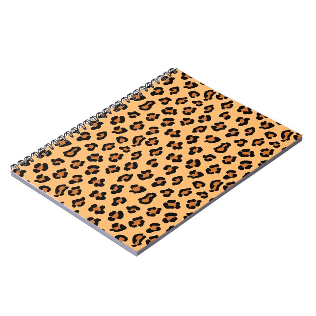 Leopard Skin Anteckningsbok (Vänstra Sidan)
