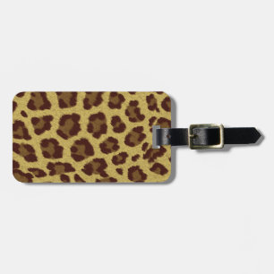 Leopard Skin Bagagebricka