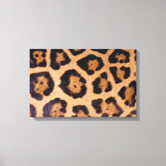 Leopard skin canvastryck (Framsida)
