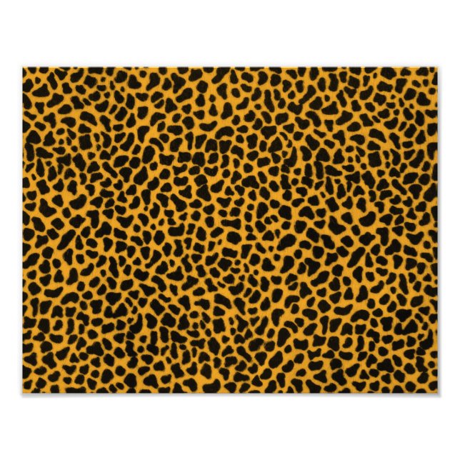 Leopard Skin Fototryck (Framsidan)