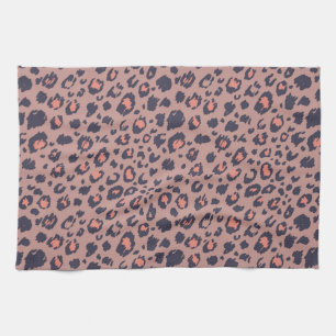 Leopard skin kökshandduk