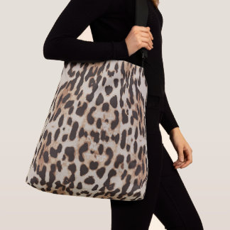 Leopard Skin Kor-Body Big Bag Axelväska