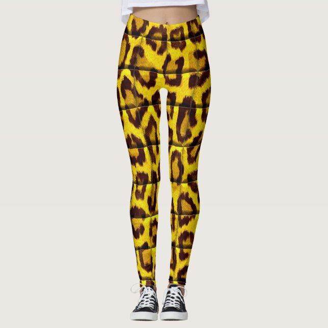 Leopard skin leggings (Framsida)