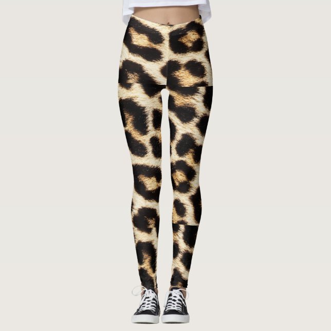 Leopard Skin Leggings (Framsida)