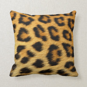 Leopard Skin Mönster Kudde