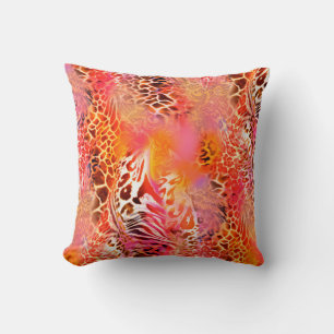 leopard skin mönster-vävnad leopard,abstrakt,anima kudde