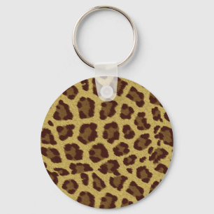 Leopard Skin Nyckelring