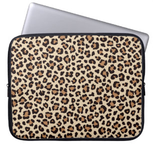 Leopard Skin Päls Mönster Laptop Fodral